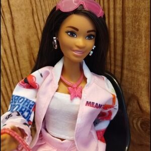 Stylish Doll with Pink Accessories